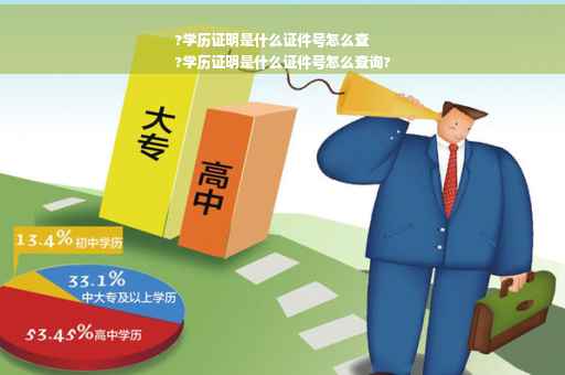 ?学历证明是什么证件号怎么查
?学历证明是什么证件号怎么查询?