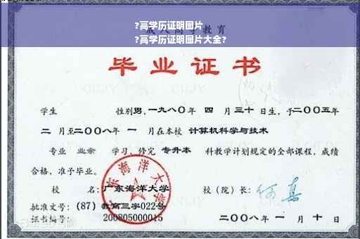 ?高学历证明图片
?高学历证明图片大全?