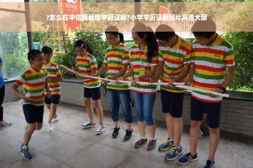 ?怎么在学信网截图学籍证明?小学学历证明图片高清大图
?
