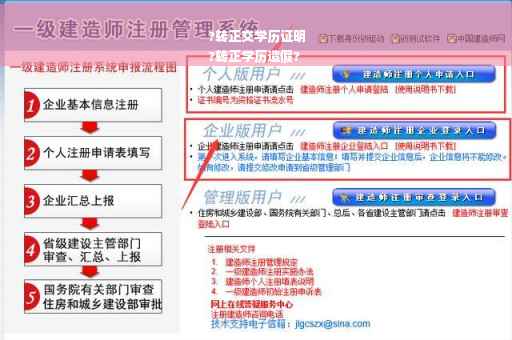 ?转正交学历证明
?转正学历造假?