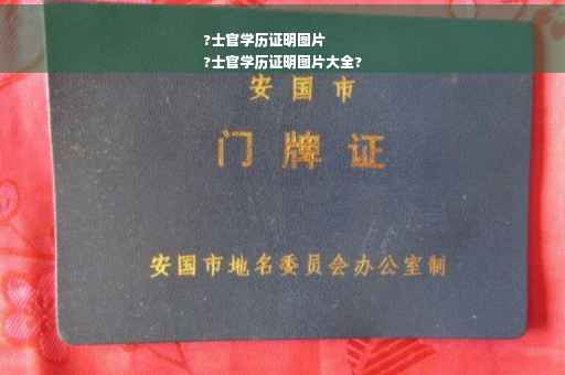 ?士官学历证明图片
?士官学历证明图片大全?