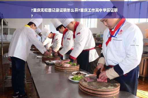 ?重庆无犯罪记录证明怎么开?重庆工作高中学历证明
?