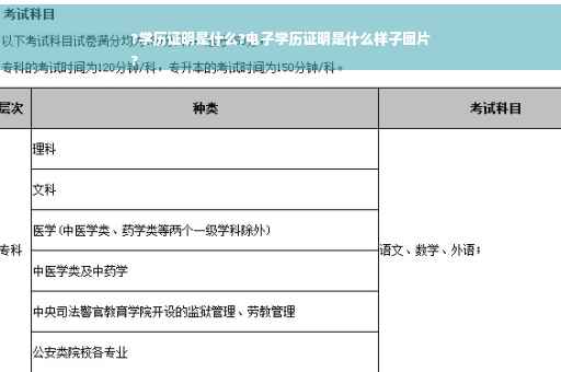 ?学历证明是什么?电子学历证明是什么样子图片
?