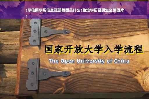 ?学信网学历信息证明截图是什么?助培学历证明怎么填图片
?