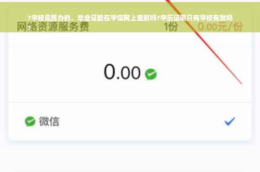 ?学校是民办的，毕业证能在学信网上查到吗?学历证明只有学校有效吗
?