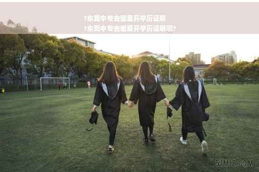 ?东莞中专去哪里开学历证明
?东莞中专去哪里开学历证明呢?