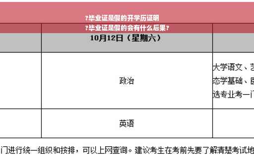 ?毕业证是假的开学历证明
?毕业证是假的会有什么后果?
