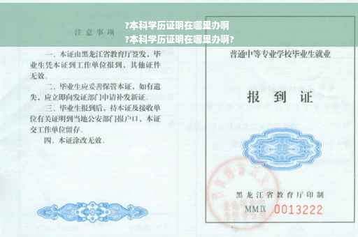 ?本科学历证明在哪里办啊
?本科学历证明在哪里办啊?