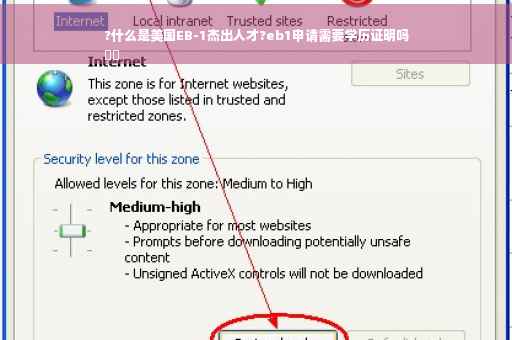 ?什么是美国EB-1杰出人才?eb1申请需要学历证明吗
⚡️