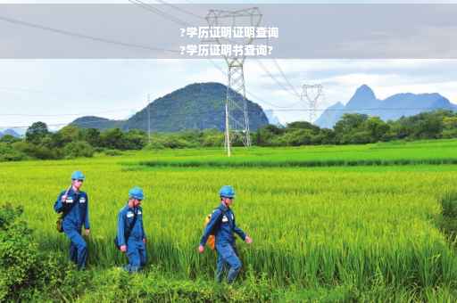 ?学历证明证明查询
?学历证明书查询?