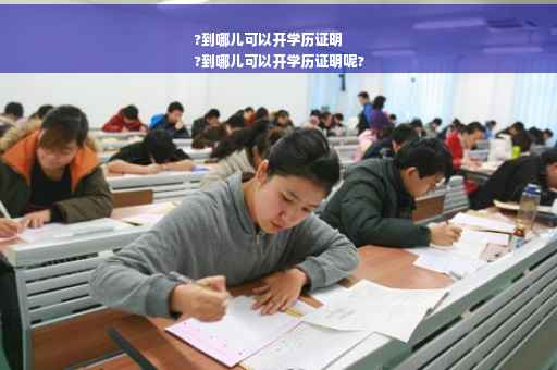 ?到哪儿可以开学历证明
?到哪儿可以开学历证明呢?