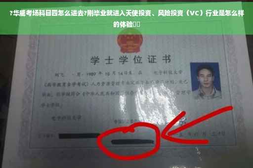?华威考场科目四怎么进去?刚毕业就进入天使投资、风险投资（VC）行业是怎么样的体验⚡️