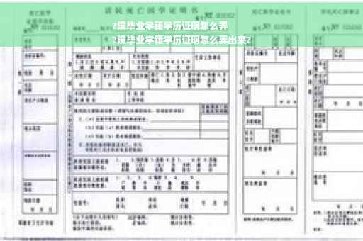 ?没毕业学籍学历证明怎么弄
?没毕业学籍学历证明怎么弄出来?