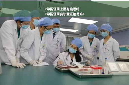?学历证明上面有编号吗
?学历证明有毕业证编号吗?