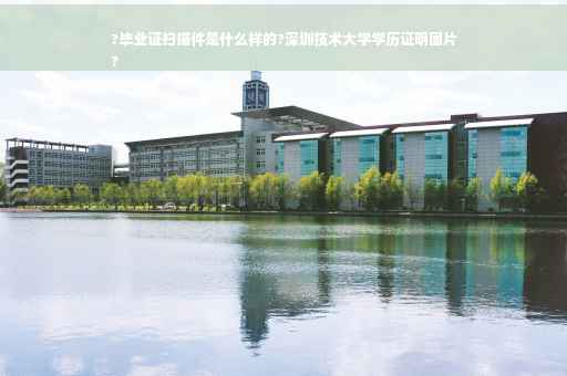 ?毕业证扫描件是什么样的?深圳技术大学学历证明图片
?