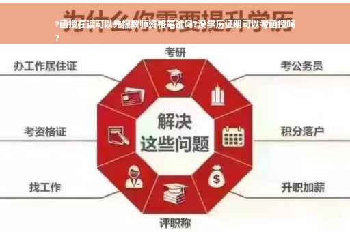 ?函授在读可以先报教师资格笔试吗?没学历证明可以考函授吗
?
