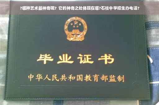 ?哪种艺术最神奇呢？它的神奇之处体现在哪?石柱中学招生办电话?