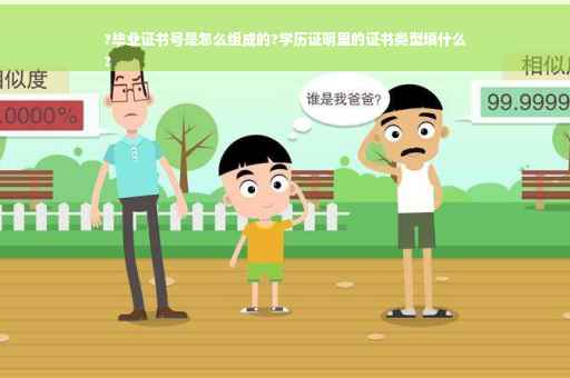 ?毕业证书号是怎么组成的?学历证明里的证书类型填什么
?