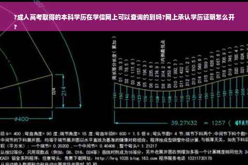 ?成人高考取得的本科学历在学信网上可以查询的到吗?网上承认学历证明怎么开
?