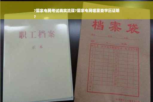 ?国家电网考试真实流程?国家电网哪里查学历证明
?
