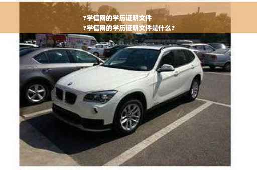 ?学信网的学历证明文件
?学信网的学历证明文件是什么?