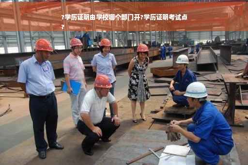 ?学历证明由学校哪个部门开?学历证明考试点
?