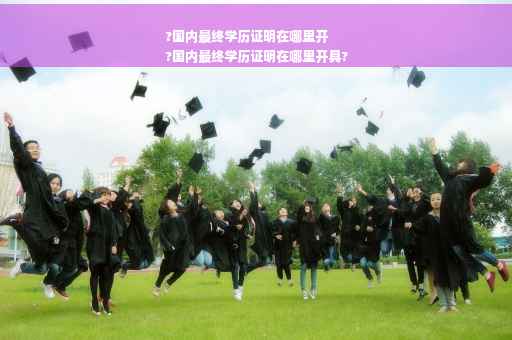 ?国内最终学历证明在哪里开
?国内最终学历证明在哪里开具?
