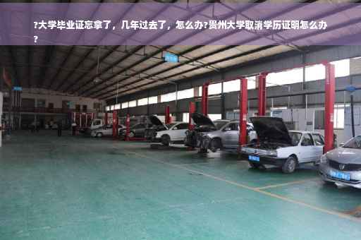 ?大学毕业证忘拿了，几年过去了，怎么办?贵州大学取消学历证明怎么办
?