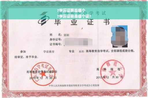 ?学历证明是哪个
?学历证明是哪个证?