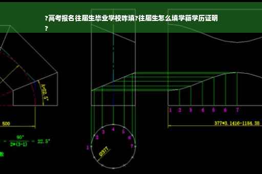 ?高考报名往届生毕业学校咋填?往届生怎么填学籍学历证明
?