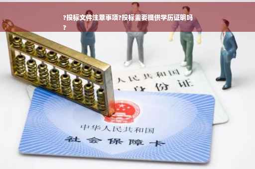 ?投标文件注意事项?投标需要提供学历证明吗
?