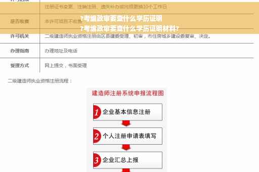 ?考编政审要查什么学历证明
?考编政审要查什么学历证明材料?