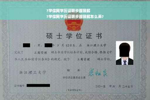 ?学信网学历证明步骤图解
?学信网学历证明步骤图解怎么弄?