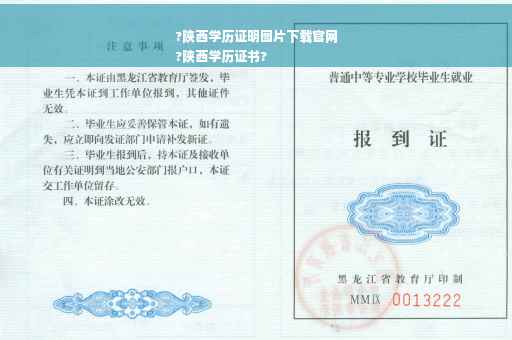 ?陕西学历证明图片下载官网
?陕西学历证书?