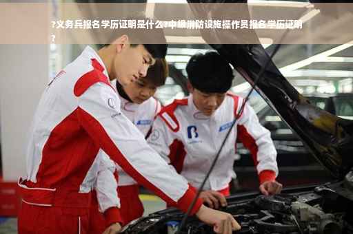 ?义务兵报名学历证明是什么?中级消防设施操作员报名学历证明
?