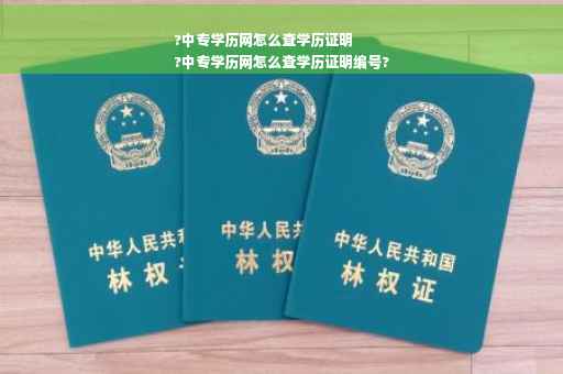 ?中专学历网怎么查学历证明
?中专学历网怎么查学历证明编号?