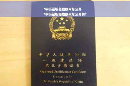 ?学历证明和成绩单怎么弄
?学历证明和成绩单怎么弄的?