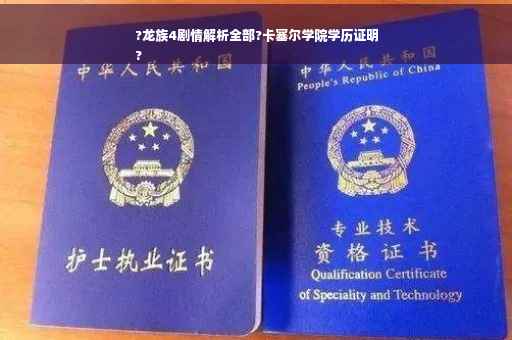 ?龙族4剧情解析全部?卡塞尔学院学历证明
?