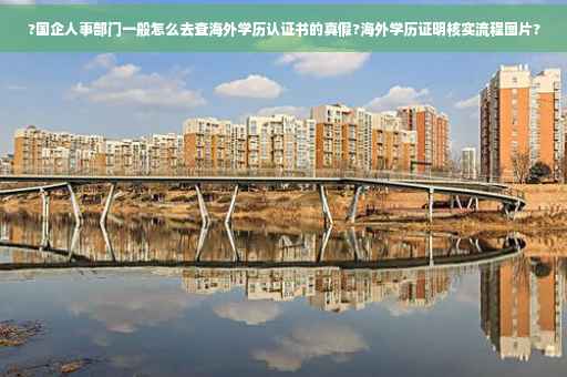 ?国企人事部门一般怎么去查海外学历认证书的真假?海外学历证明核实流程图片?