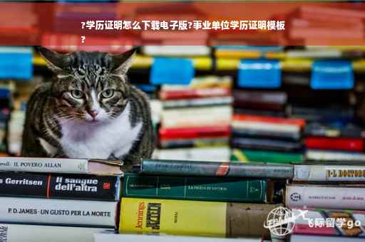 ?学历证明怎么下载电子版?事业单位学历证明模板
?