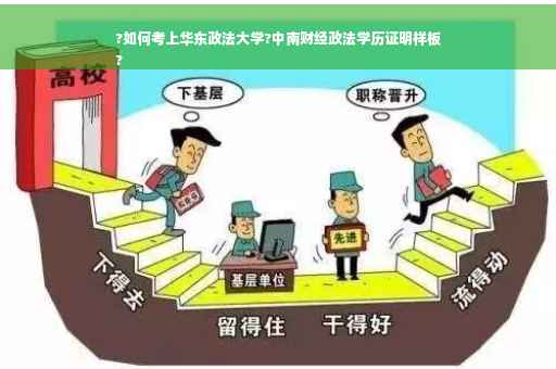 ?如何考上华东政法大学?中南财经政法学历证明样板
?