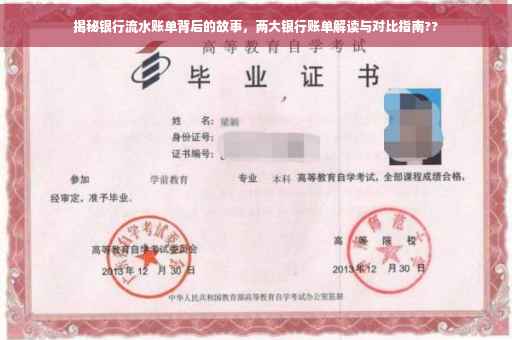 揭秘银行流水账单背后的故事，两大银行账单解读与对比指南??