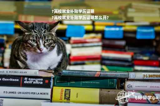 ?高校就业补贴学历证明
?高校就业补贴学历证明怎么开?
