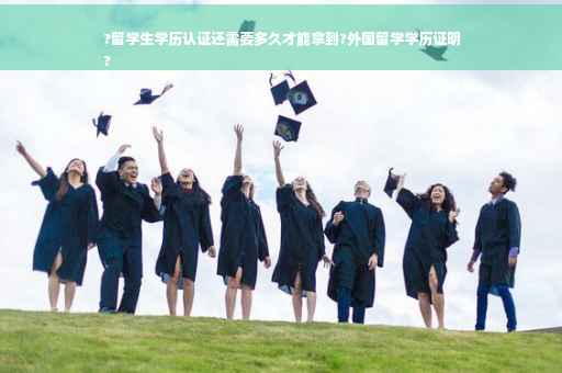 ?留学生学历认证还需要多久才能拿到?外国留学学历证明
?