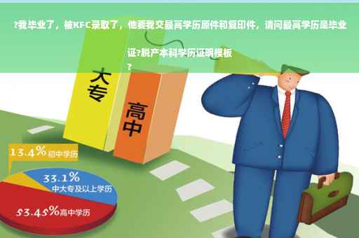 ?我毕业了，被KFC录取了，他要我交最高学历原件和复印件，请问最高学历是毕业证?脱产本科学历证明模板
?