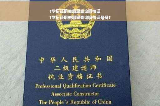 ?学历证明去哪里查询啊电话
?学历证明去哪里查询啊电话号码?