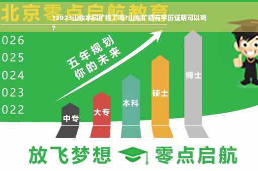 ?2023山东本科扩招了吗?山东扩招有学历证明可以吗
?