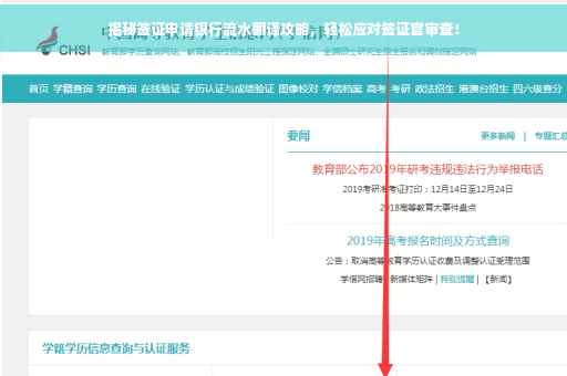 揭秘签证申请银行流水翻译攻略，轻松应对签证官审查！
