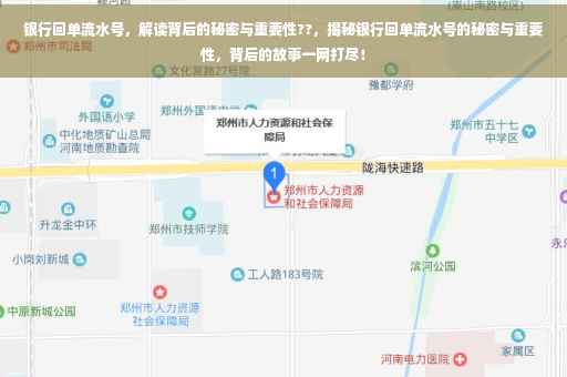 银行回单流水号，解读背后的秘密与重要性??，揭秘银行回单流水号的秘密与重要性，背后的故事一网打尽！