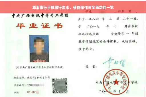 华润银行手机银行流水，便捷操作与全面功能一览